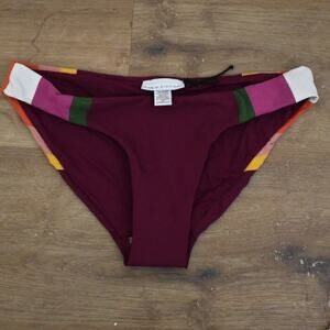 NEW Robin Piccone Colorblock Bikini Swim Bottom
